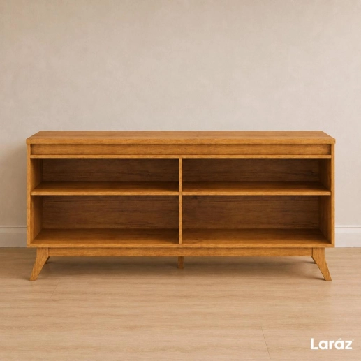 Buffet Aparador Nantes Laráz 4 Portas Off White para Sala de Jantar e Estar Produto Buffet Aparador Nantes Laráz 4 Portas Off White para Sala de Jantar e Estar