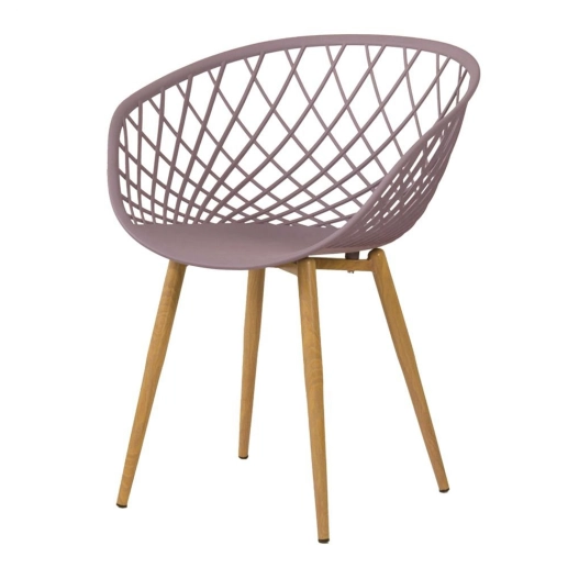 Cadeira de jantar Clarice Nest com design moderno e anatômico - Fendi Produto Cadeira de jantar Clarice Nest com design moderno e anatômico - Fendi