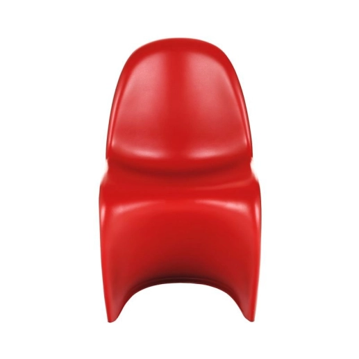 Produto Cadeira design Panton com acabamento fosco - Vermelho