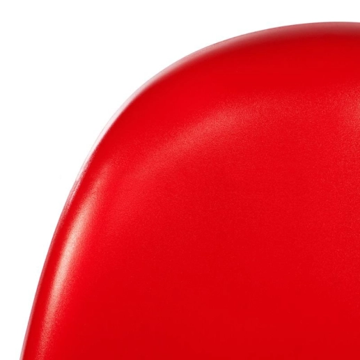 Produto Cadeira design Panton com acabamento fosco - Vermelho