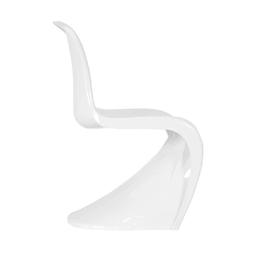 Produto Cadeira design Panton Curve Alto brilho Branco