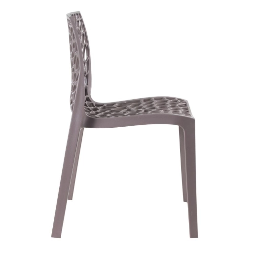 Kit 10 Cadeiras de jantar Gruvyer com design contemporâneo e anatômico - Fendi Produto Kit 10 Cadeiras de jantar Gruvyer com design contemporâneo e anatômico - Fendi
