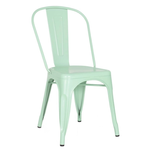 Produto Kit 32 Cadeiras de jantar Iron Tolix com design industrial – Verde Claro