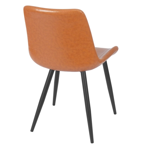 Produto Kit 4 Cadeiras Estofada Detroit Marrom