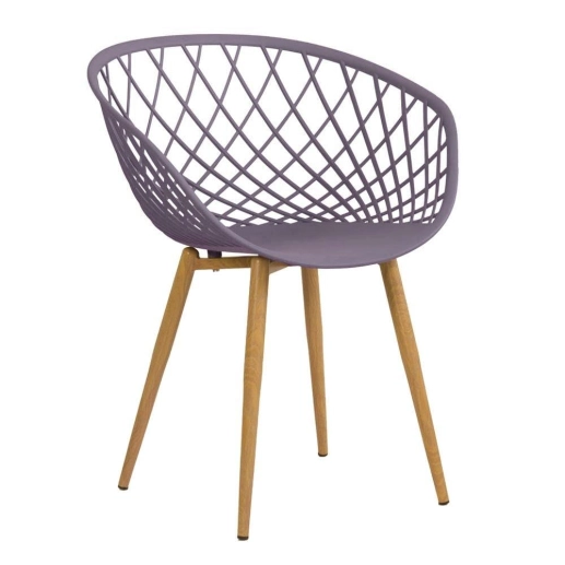 Kit com 4 Cadeiras Clarice Nest com Design Moderno para Cozinha e Sala de Jantar - Cinza névoa Produto Kit com 4 Cadeiras Clarice Nest com Design Moderno para Cozinha e Sala de Jantar - Cinza névoa