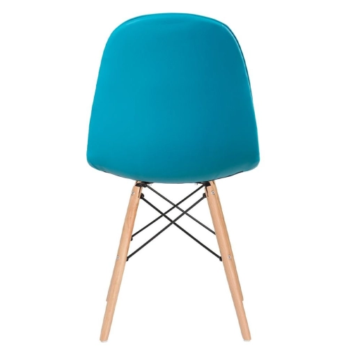 Produto Cadeira de jantar Charles Eames Eiffel Botonê Estofada - Tiffany