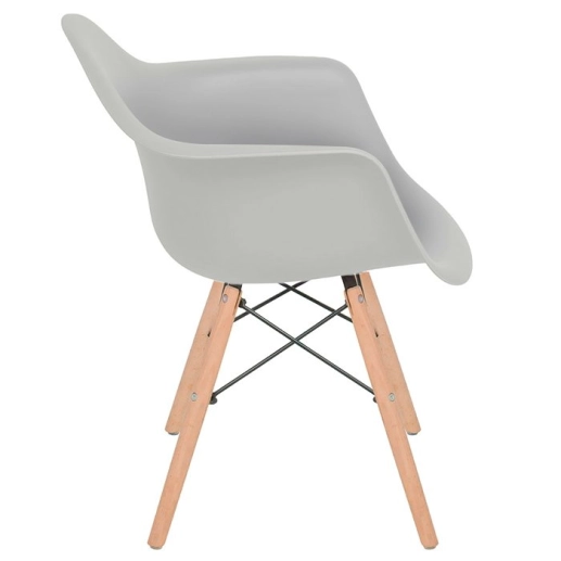 Cadeira de jantar Charles Eames Eiffel DAW em Polipropileno - Fendi Produto Cadeira de jantar Charles Eames Eiffel DAW em Polipropileno - Fendi