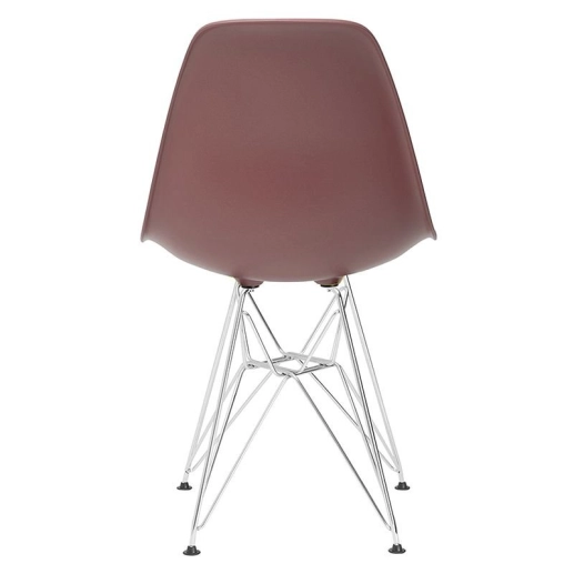 Cadeira de jantar Charles Eames Eiffel DKR em Polipropileno - Marrom Produto Cadeira de jantar Charles Eames Eiffel DKR em Polipropileno - Marrom