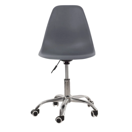 Produto Cadeira com rodízios Eames Office escritório - Cinza escuro