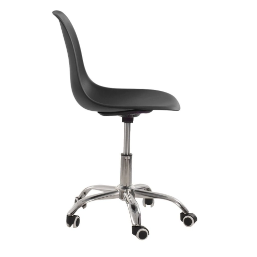 Produto Cadeira com rodízios Eames Office escritório - Preto