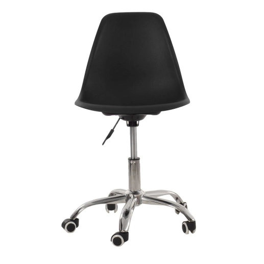 Produto Cadeira com rodízios Eames Office escritório - Preto