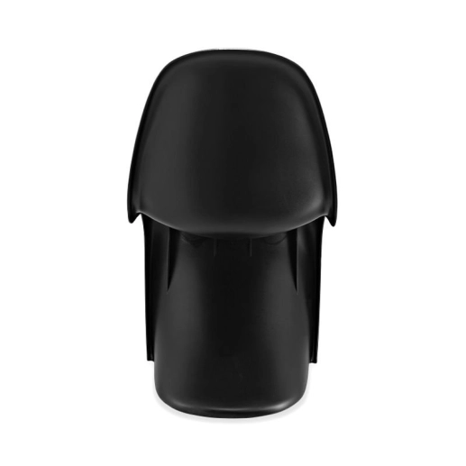Produto Cadeira Design Panton Curve com acabamento fosco em ABS - Preto