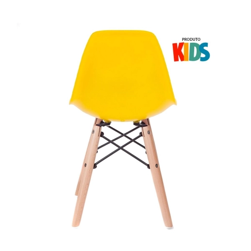 Produto Cadeira infantil Eames Eiffel Junior cadeirinha kids Amarelo