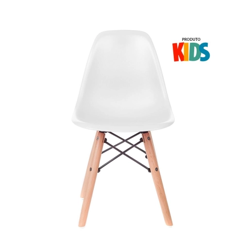 Cadeira Eames Junior - Branco Produto Cadeira Eames Junior - Branco
