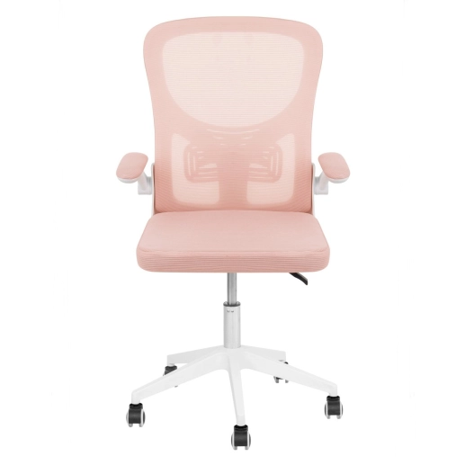 Produto Cadeira escritório rodizio office Bytes - Rosa claro