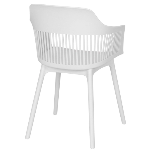 Produto Cadeira estofada jantar e cozinha Marcela - Branco