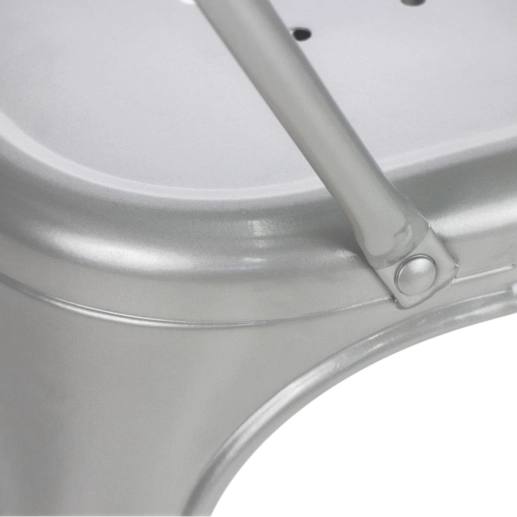 Produto Cadeira de jantar Iron Tolix com design industrial - Prata