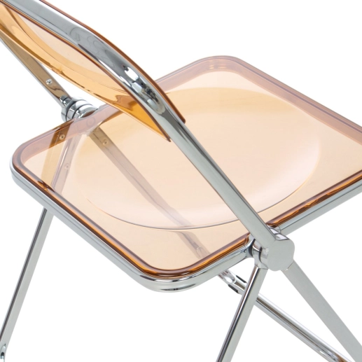 Cadeira jantar design dobrável cristal acrílico transparente Italia Ambar Produto Cadeira jantar design dobrável cristal acrílico transparente Italia Ambar