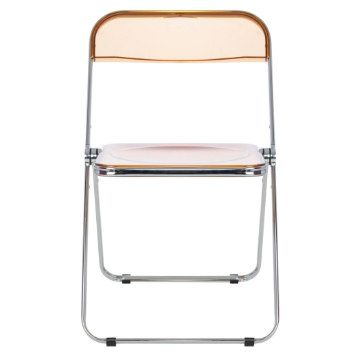 Cadeira jantar design dobrável cristal acrílico transparente Italia Ambar Produto Cadeira jantar design dobrável cristal acrílico transparente Italia Ambar