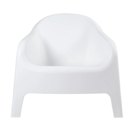 Cadeira poltrona para jardim varanda Skarpo - Branco Produto Cadeira poltrona para jardim varanda Skarpo - Branco