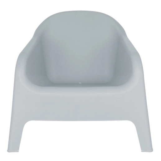 Produto Cadeira poltrona para jardim varanda Skarpo - Cinza