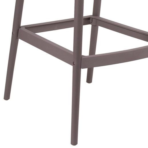 Produto Kit 3 Banquetas alta para bancada Master Allegra em Polipropileno 78 cm - Fendi