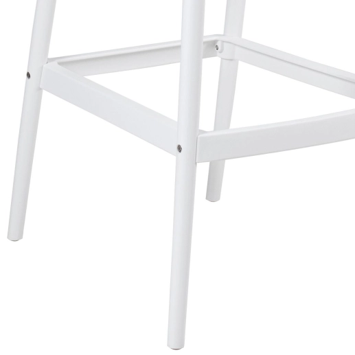 Produto Kit 4 Banquetas alta para bancada Master Allegra em Polipropileno 78 cm - Branco