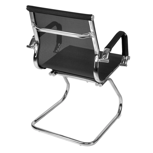 Produto Cadeira Tela para Escritório com Base Fixa - Preto