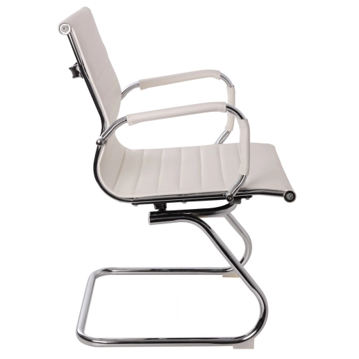 Produto Cadeira para Escritório Esteirinha com Base Fixa - Branco