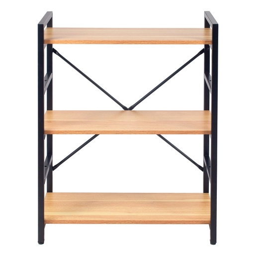 Estante Armário para Escritório com Praleteira 3 Níveis 83 cm Chell, Preto Produto Estante Armário para Escritório com Praleteira 3 Níveis 83 cm Chell, Preto