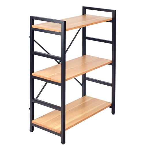 Estante Armário para Escritório com Praleteira 3 Níveis 83 cm Chell, Preto Produto Estante Armário para Escritório com Praleteira 3 Níveis 83 cm Chell, Preto