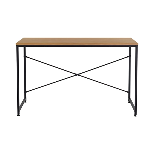 Mesa Escrivaninha de Escritório Oslo 120 cm X 60 cm - Preto Produto Mesa Escrivaninha de Escritório Oslo 120 cm X 60 cm - Preto