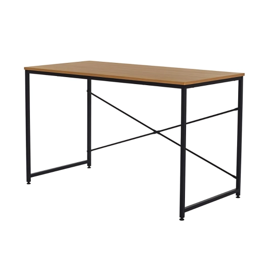 Mesa Escrivaninha de Escritório Oslo 120 cm X 60 cm - Preto Produto Mesa Escrivaninha de Escritório Oslo 120 cm X 60 cm - Preto