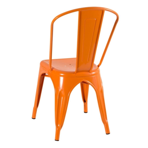 Produto Kit 16 Cadeiras de jantar Iron Tolix com design industrial - Laranja