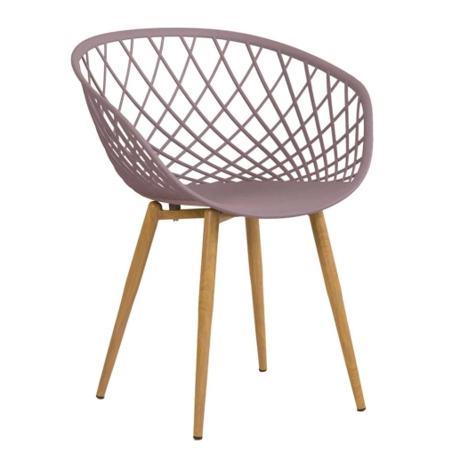 Produto Mesa de jantar redonda 80 cm preto + 3 cadeiras Clarice Nest Fendi