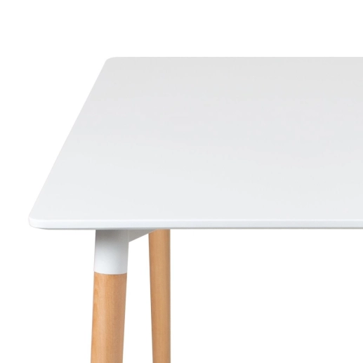 Produto Mesa de jantar retangular Eames - 80 x 140 cm - Branco