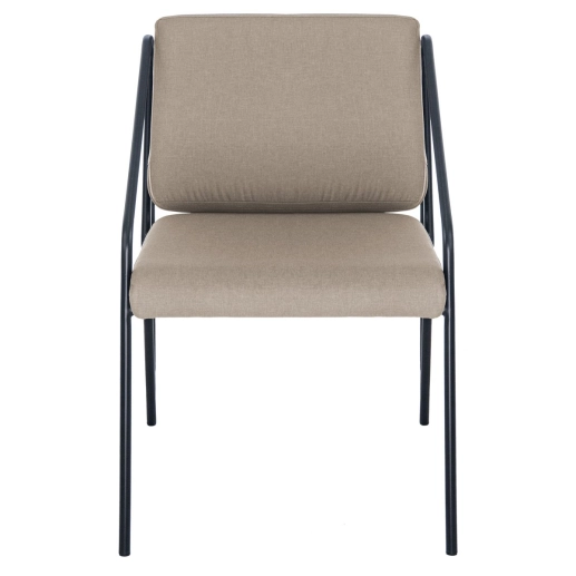 Produto Poltrona cadeira estofada Bergen nórdico escandinavo