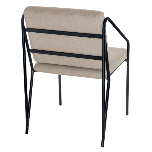 Produto Poltrona cadeira estofada Bergen nórdico escandinavo