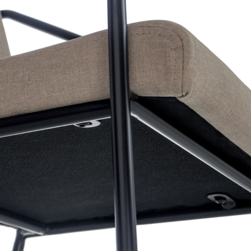 Produto Poltrona cadeira estofada Bergen nórdico escandinavo