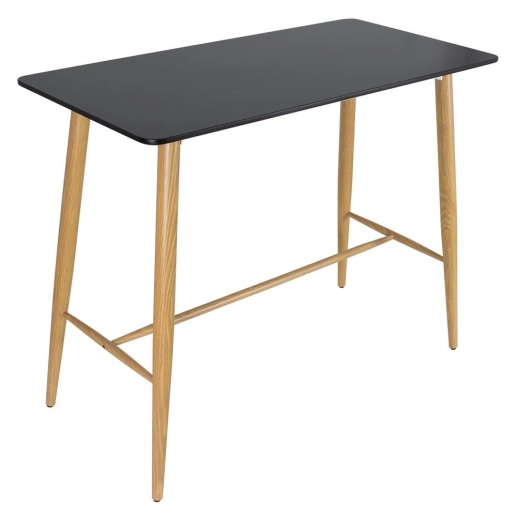 Produto Mesa alta bancada retangular 60 x 120 cm - Preto