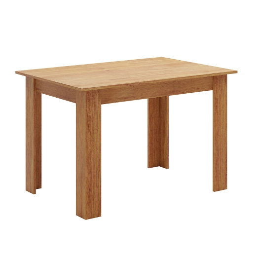 Mesa de Jantar León Laráz Retangular com tampo em Madeira 110x75 cm Produto Mesa de Jantar León Laráz Retangular com tampo em Madeira 110x75 cm