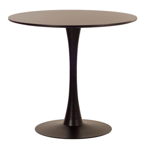 Produto Mesa de jantar redonda Tulipa - Saarinen - 80 cm - Preto