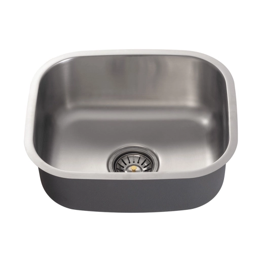 Produto Tanque Inox Quadrado 43 Cm Aimoré Pingoo.Casa - Prata
